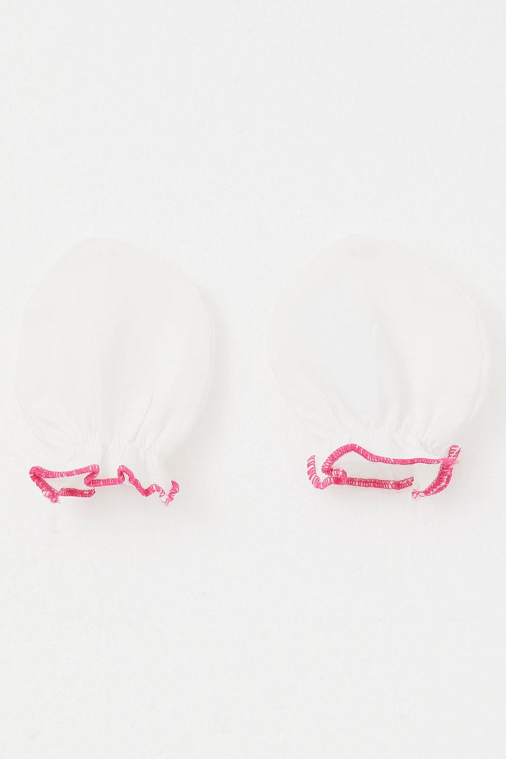 BRE Breeze Newborn Baby Mittens Basic Standard, Ecru - Heroica Caborca