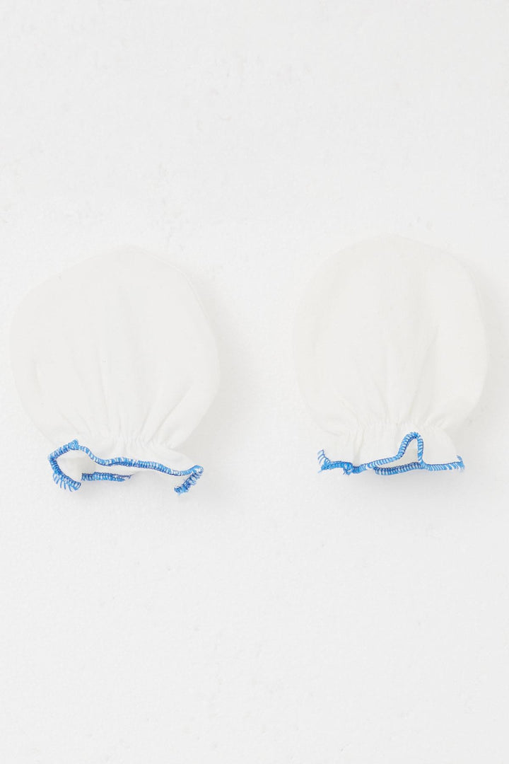 BRE Breeze Newborn Baby Mittens Basic Standard, Ecru - Graham