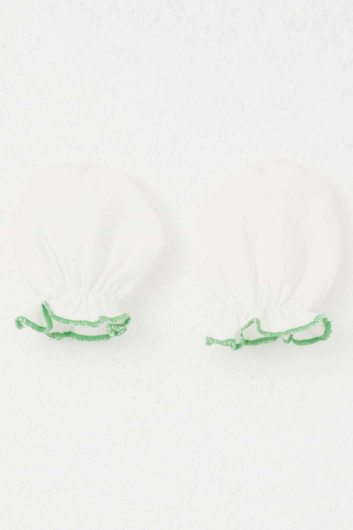 BRE Breeze Newborn Baby Mittens Basic Standard, Ecru - Cintalapa de Figueroa