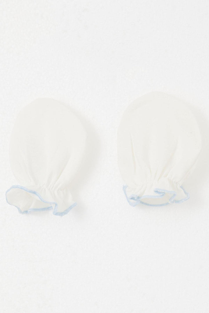 BRE Breeze Newborn Baby Mittens Basic Standard, Ecru - Bradford West Gwillimbury