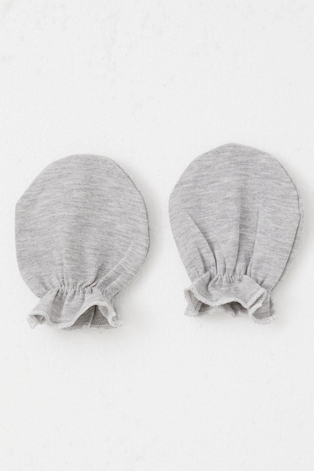 BRE Breeze Newborn Baby Mittens Basic Standard, Gray - Brookline