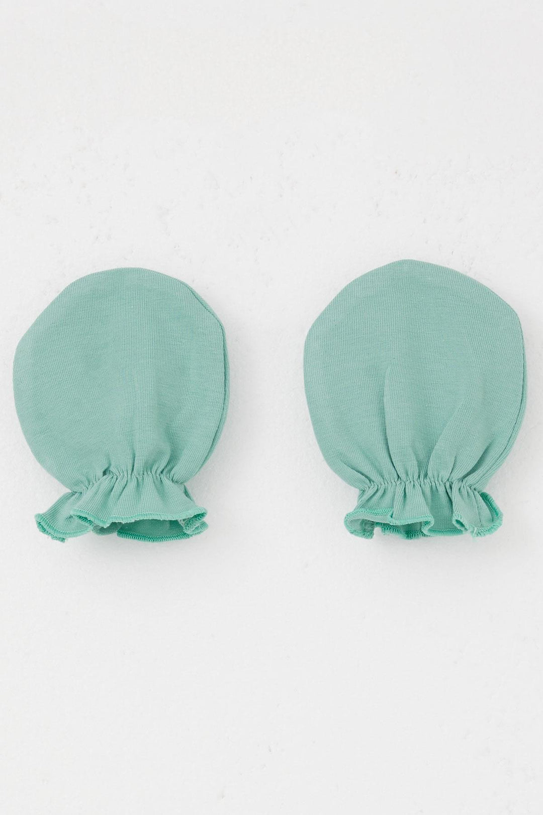 BRE Breeze Newborn Baby Mittens Basic Standard, Mint Green - Caivano