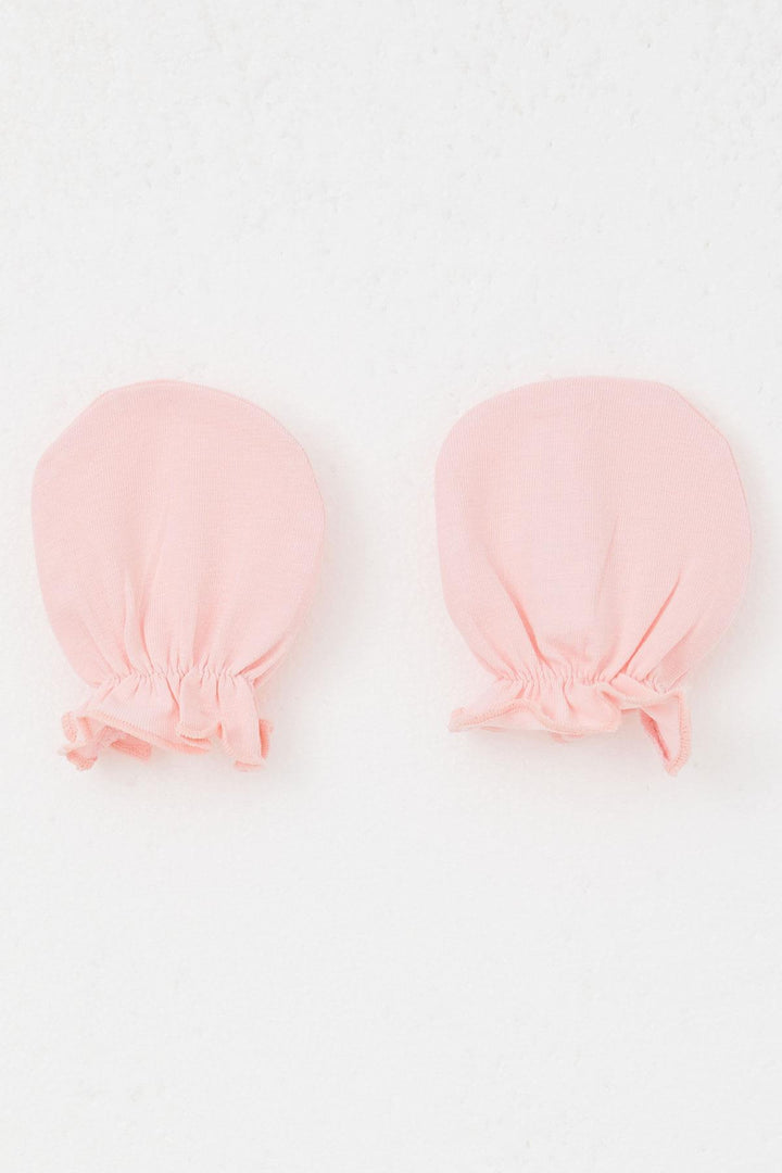 BRE Breeze Newborn Baby Mittens Basic Standard, Pink - Lagkadás