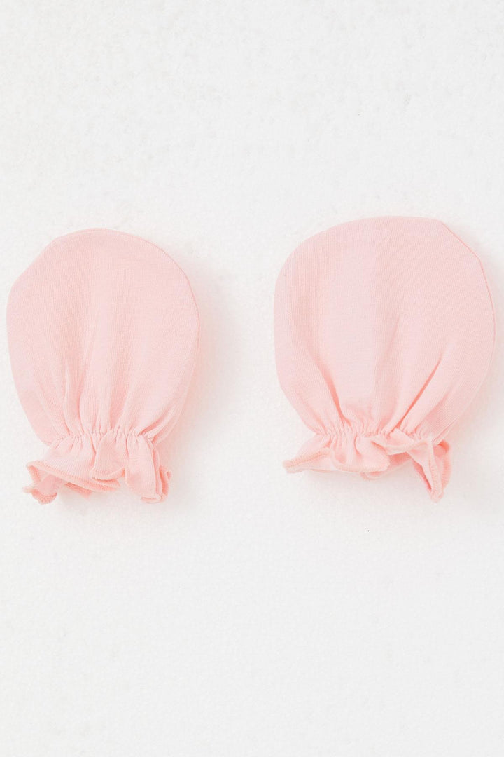 BRE Breeze Newborn Baby Mittens Basic Standard, Pink - Lagkadás