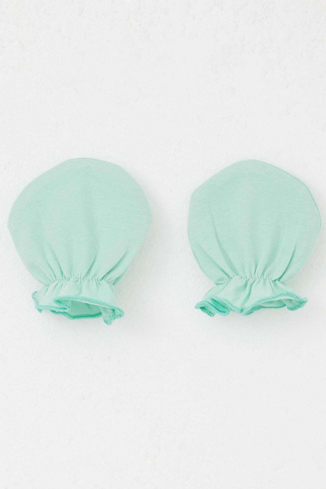 BRE Breeze Newborn Baby Mittens Basic Standard, Water Green - Fontenay-sous-Bois