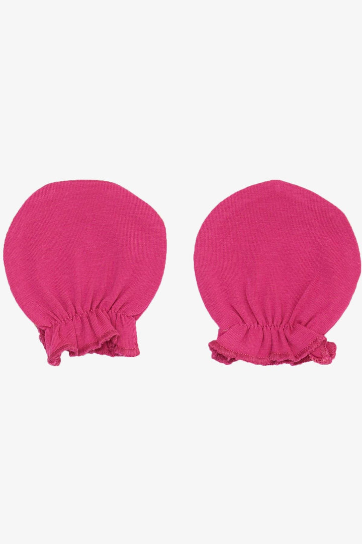 BRE Breeze Newborn Baby Mittens Basic Fuchsia - Greenwood