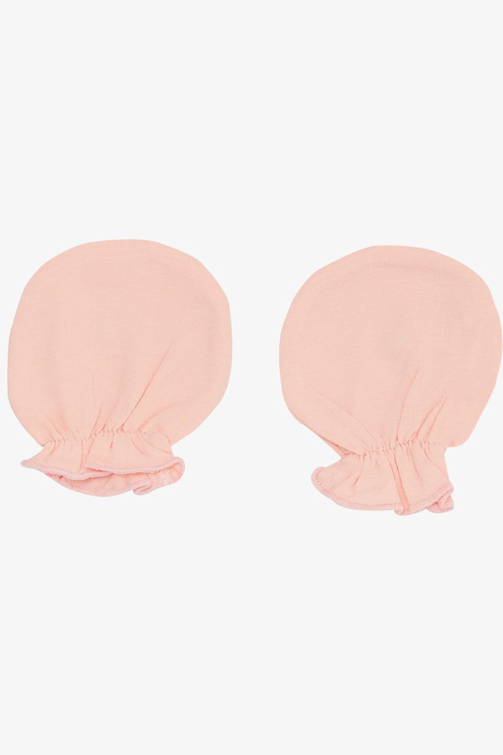BRE Breeze Newborn Baby Mittens Basic Salmon - Aurora