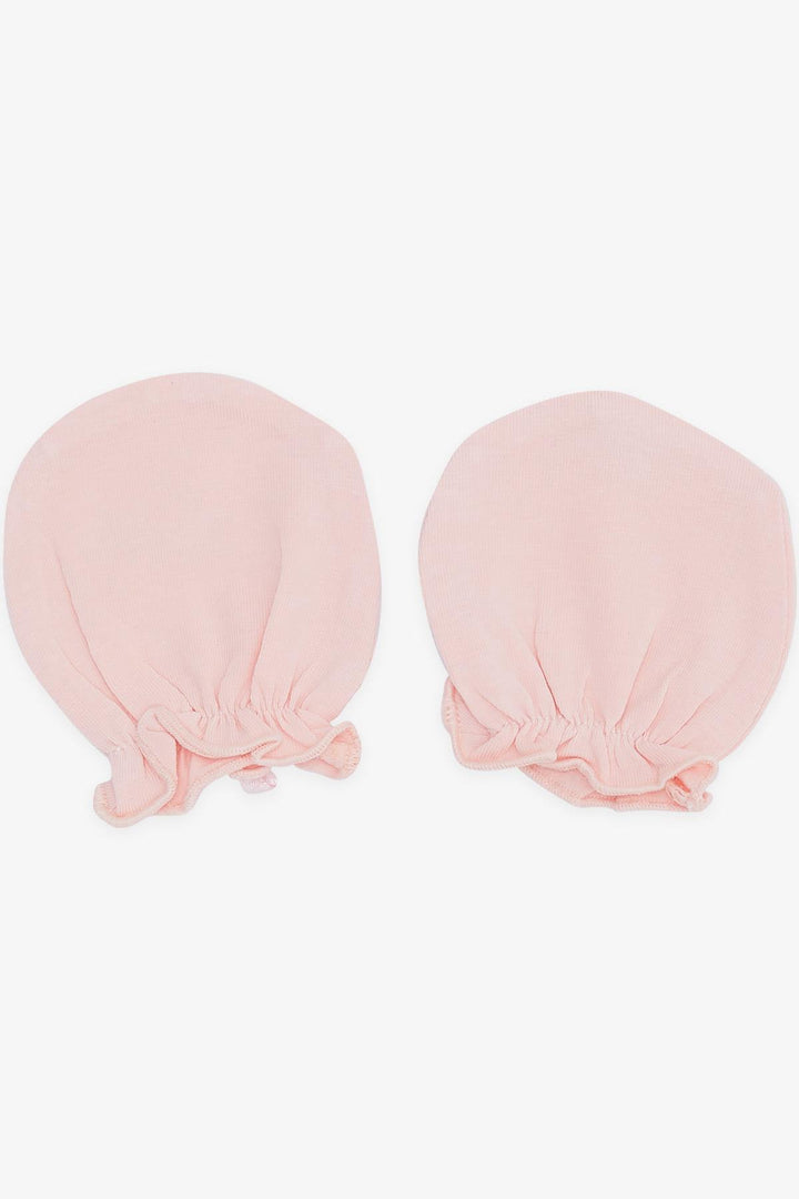 BRE Breeze Newborn Baby Mittens with Bow Salmon - Coon Rapids