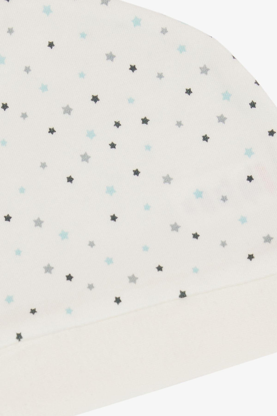 BRE Breeze Newborn Baby Hat with Tiny Star Pattern Ecru - Ossining