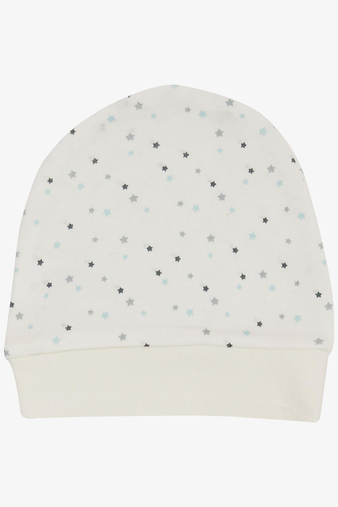 BRE Breeze Newborn Baby Hat with Tiny Star Pattern Ecru - Ossining