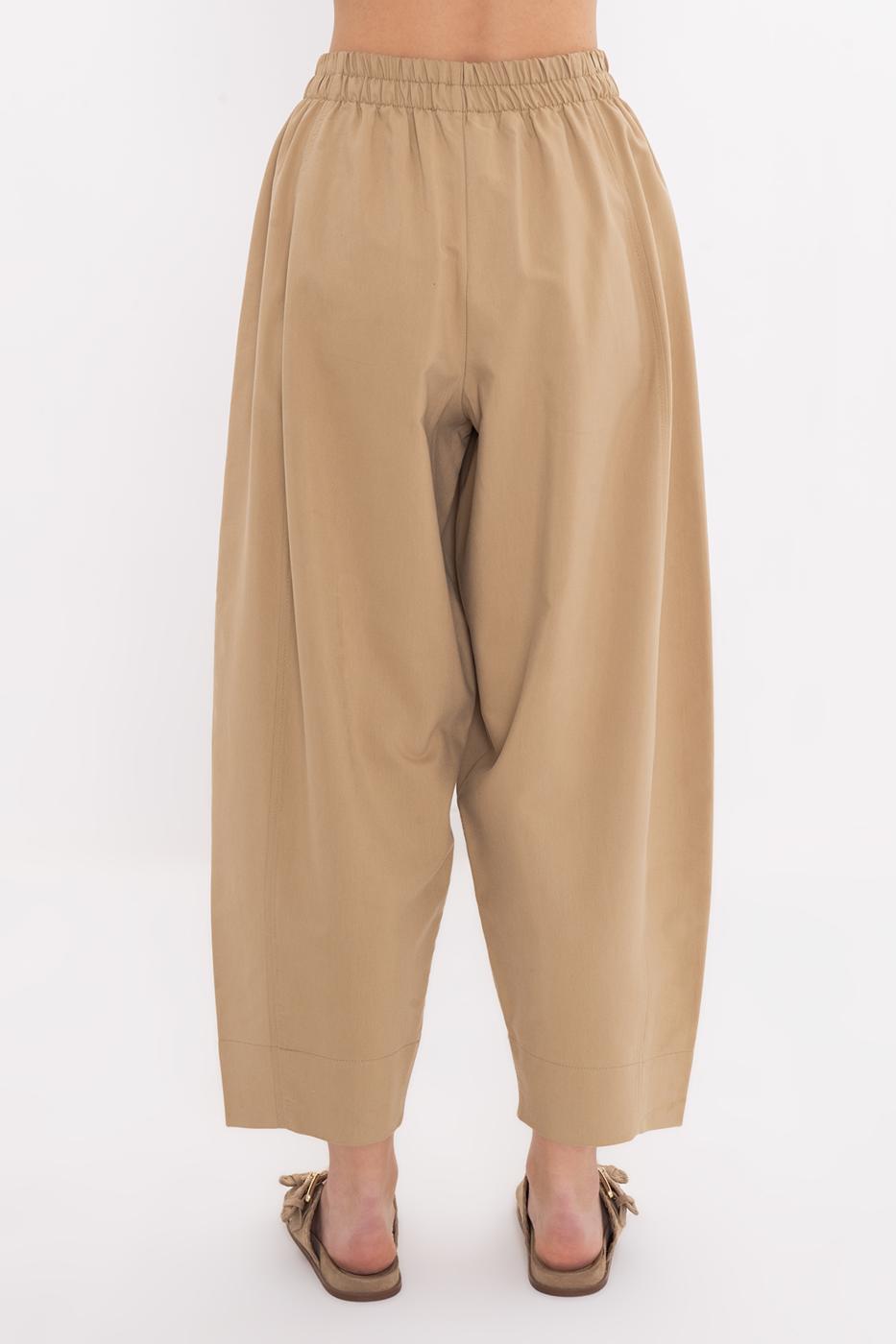 BSL Women Gathered Balloon Pants - Goose Creek