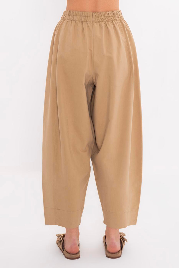 BSL Women Gathered Balloon Pants - Goose Creek