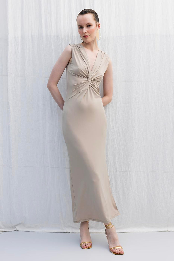 BSL Women Twist Midi Dress - Ourense