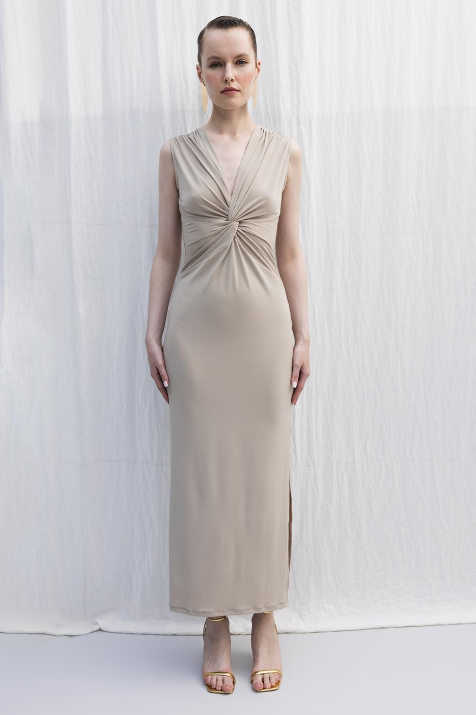 BSL Women Twist Midi Dress - Ourense