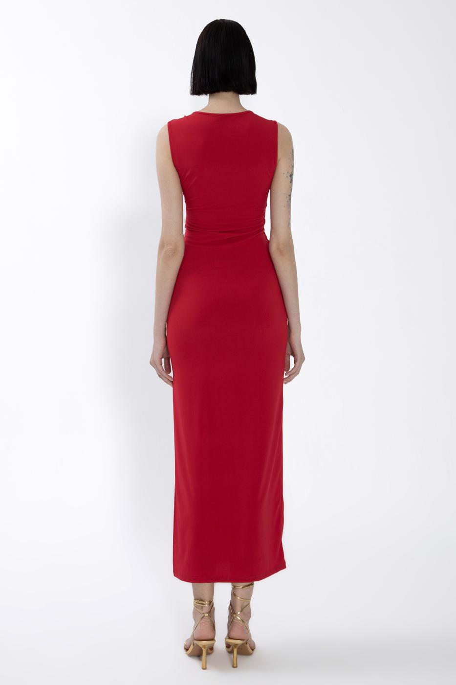 BSL Women Twist Midi Dress - Beloeil