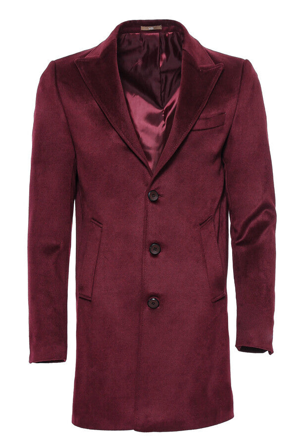 WSS Burgundy Long Coat  - Khartsyzk