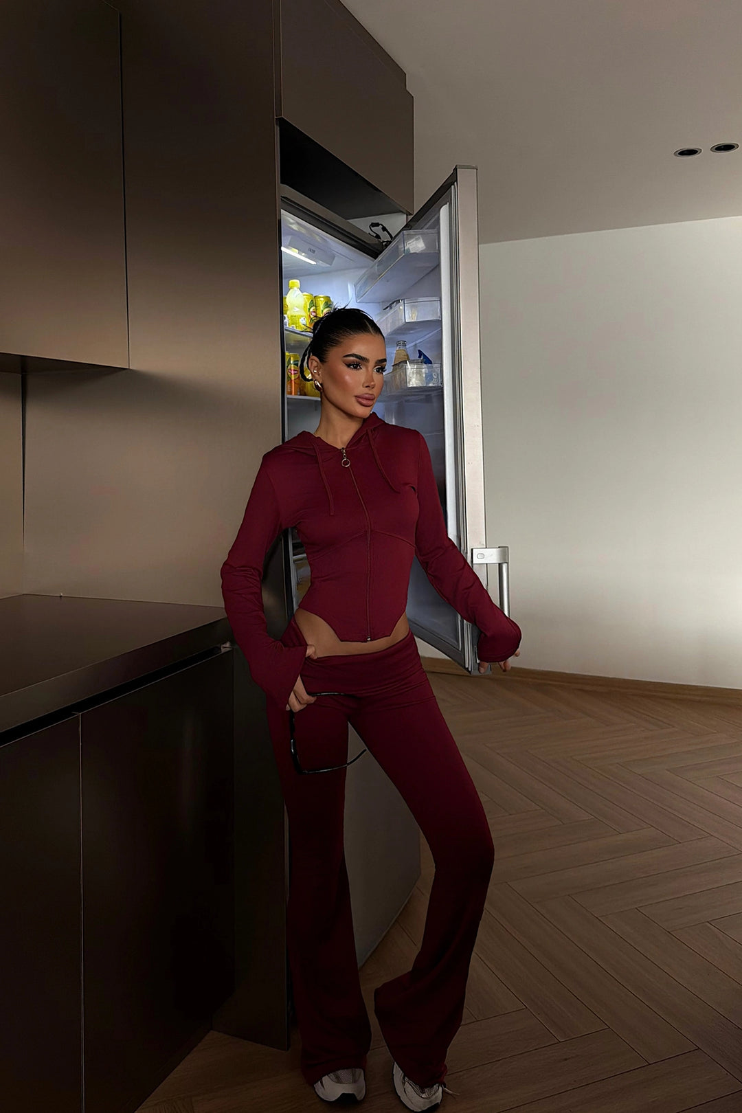 EYY Women Burgundy Pascale Set - Jelgava