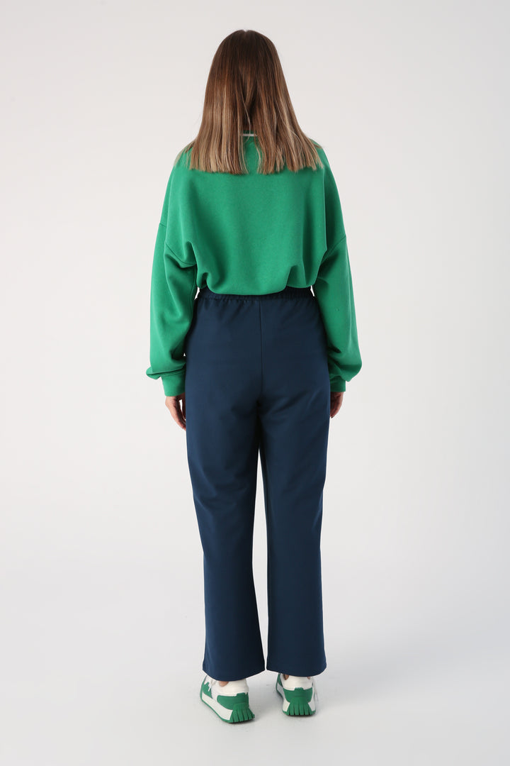 TLD Women Allday Village Indigo Plus Size Elastic Sweatpants - Évreux
