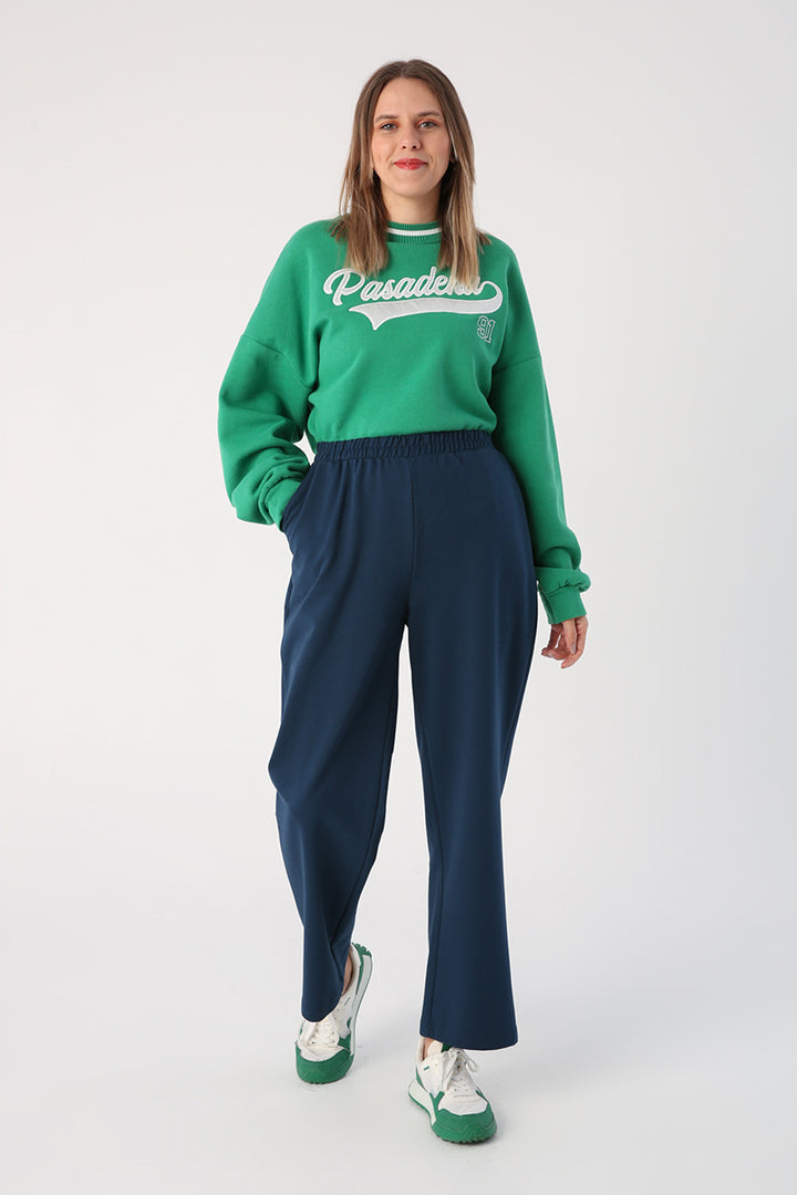 TLD Women Allday Village Indigo Plus Size Elastic Sweatpants - Évreux