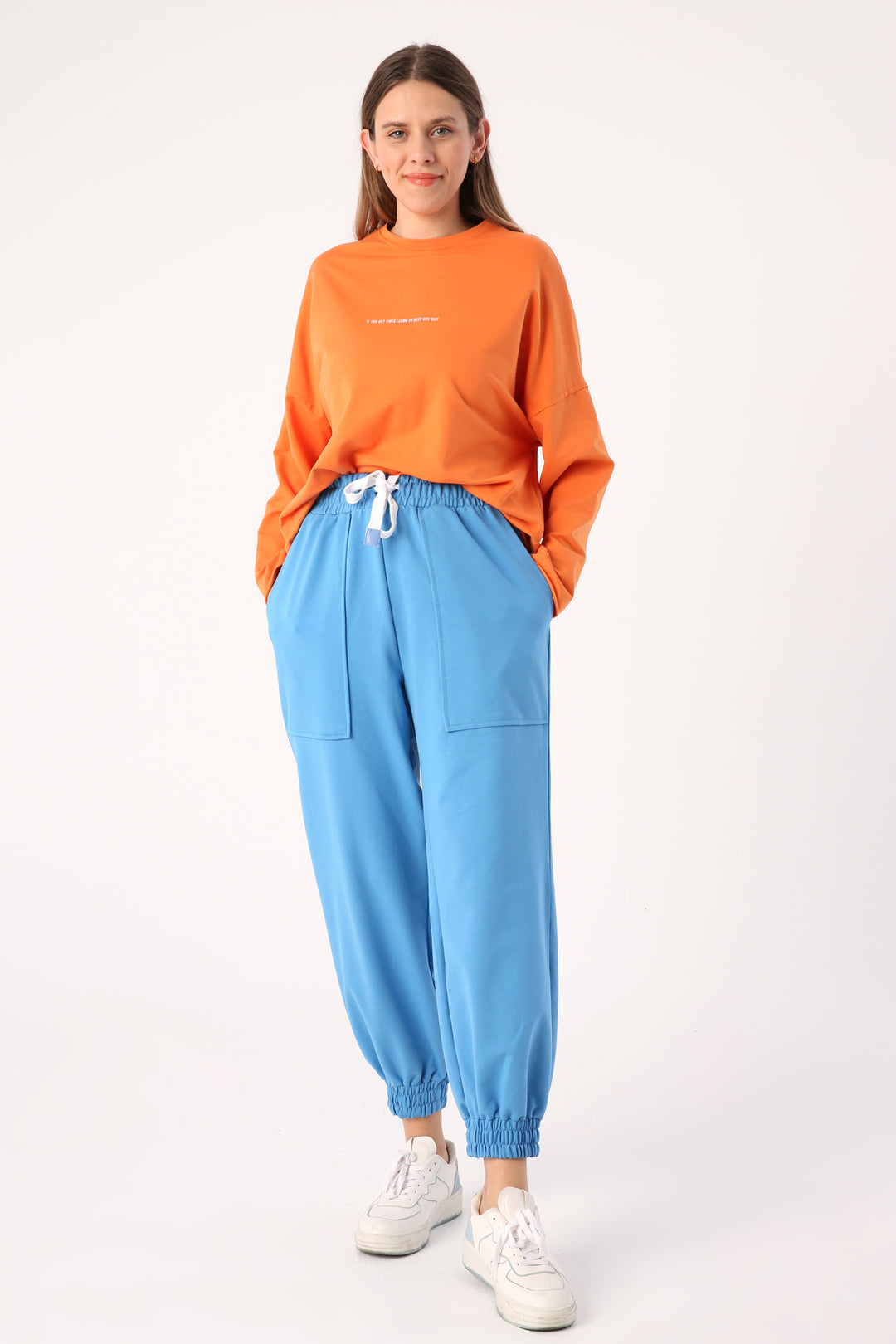 TLD Women Allday Saks Hemmed Cuff Detailed Sweatpants - Tigard