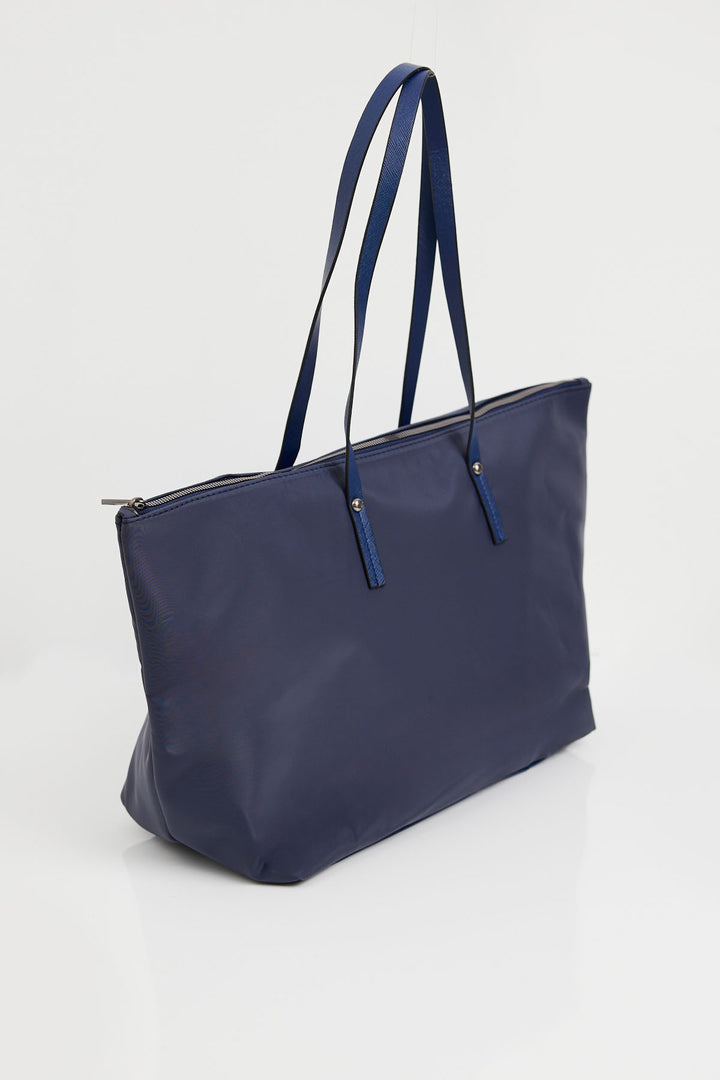 BGD Women Woman Navy Blue Large Tote Bag 010168 - Youngstown