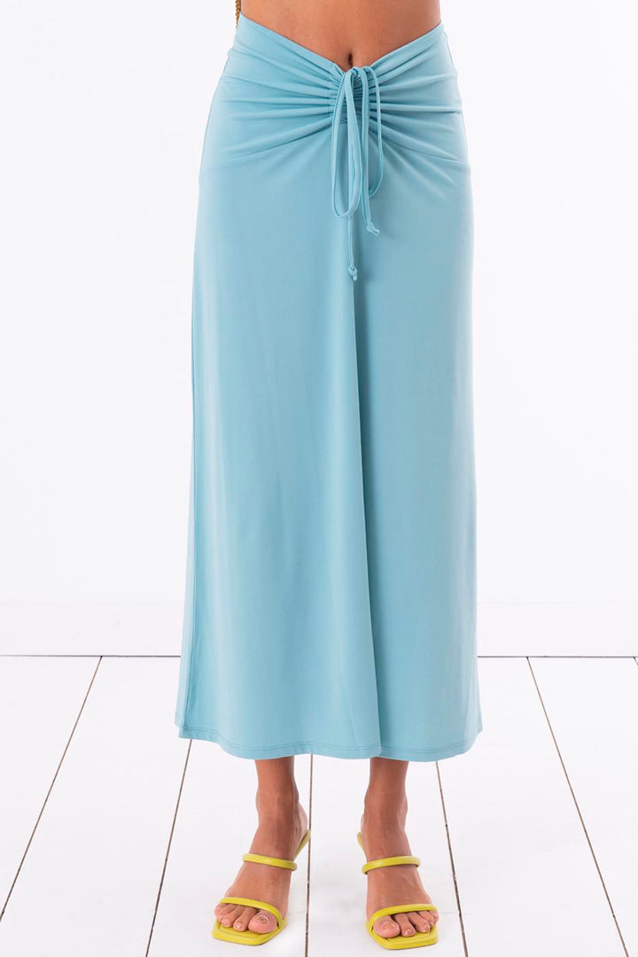 BSL Women Shirring Midi Skirt - Ixtlahuaca
