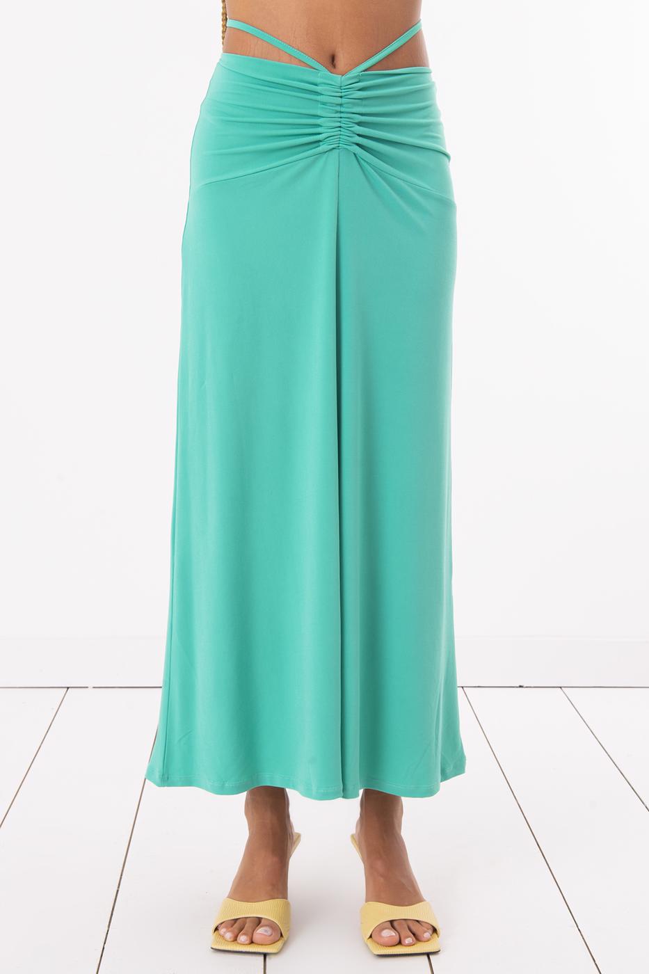 BSL Women Shirring Midi Skirt - Noisy-le-Grand