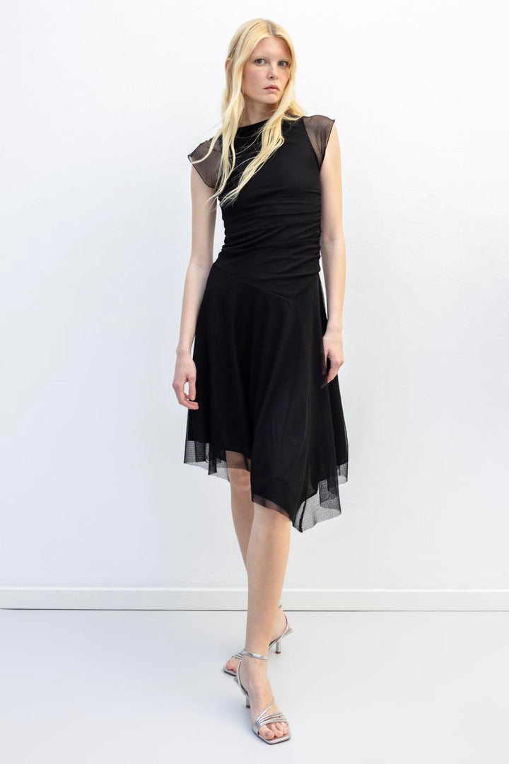 BSL Women Pleated Tulle Dress - Saronno