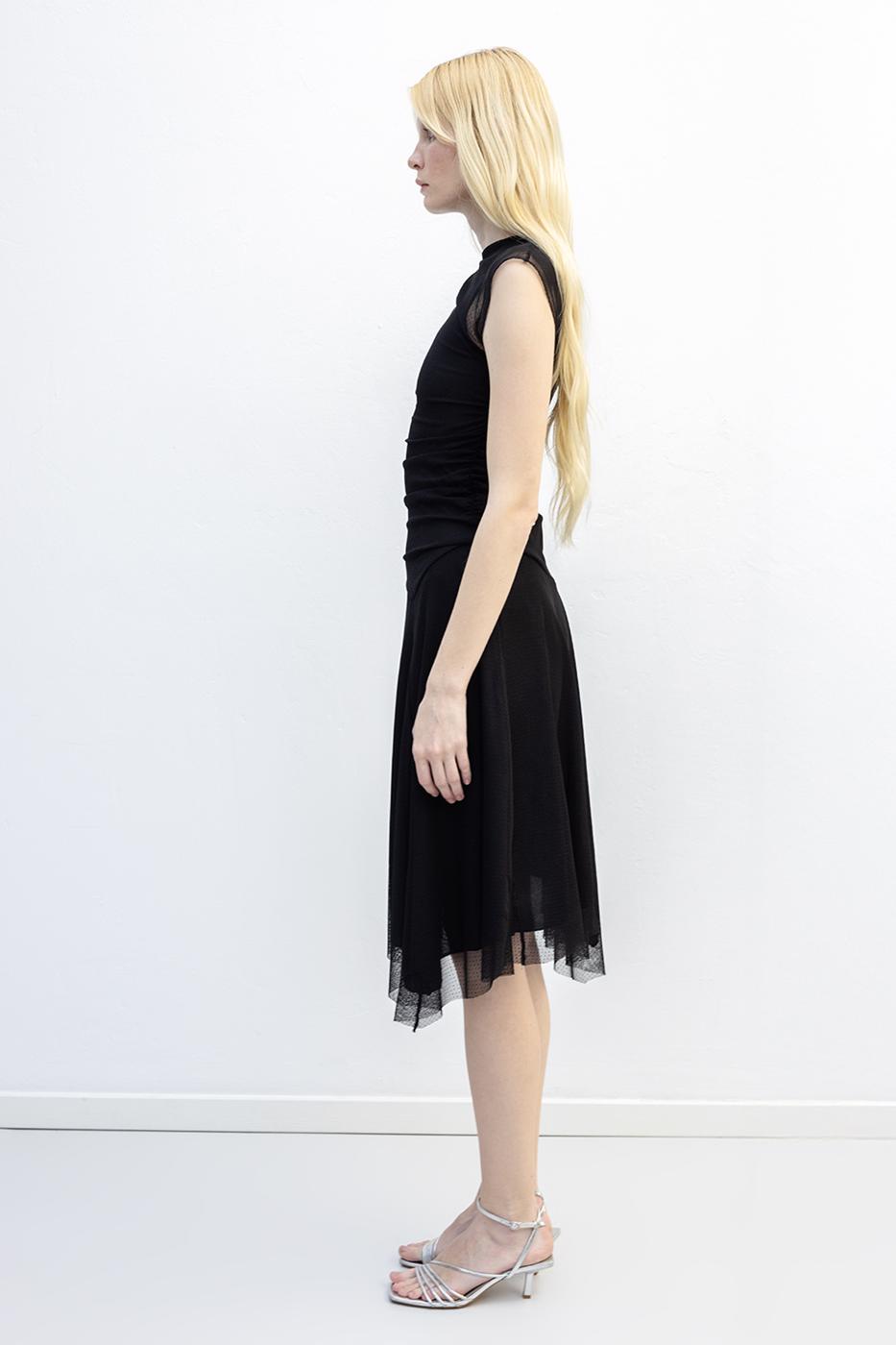 BSL Women Pleated Tulle Dress - Saronno