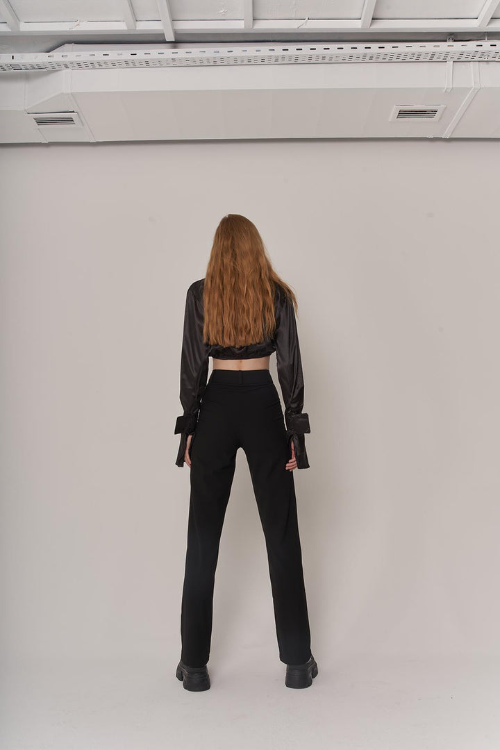 HLLY Women Good Pants Black - Romny