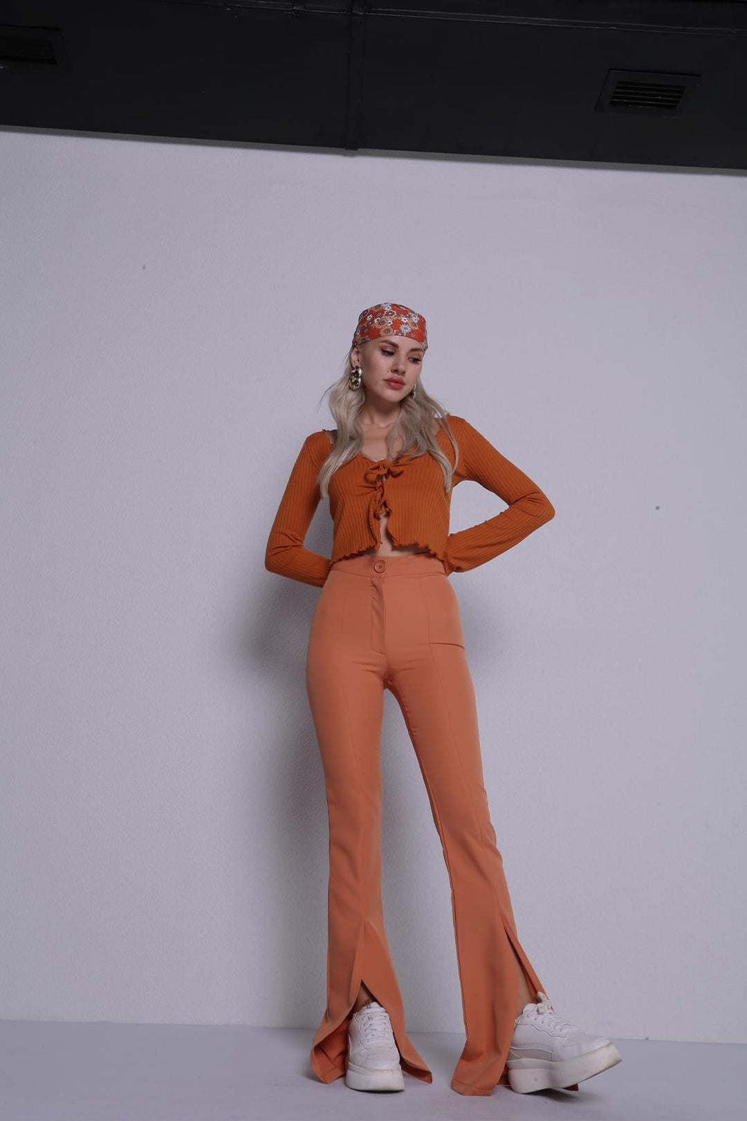 HLLY Women Shane Pants Orange - Vitoria-Gasteiz
