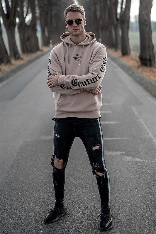MDX Camel Printed Hooded Sweatshirt 2877 - Hattingen