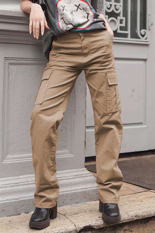 MDX Camel Pocket Detailed Cargo Pants MG1602 - Piteşti