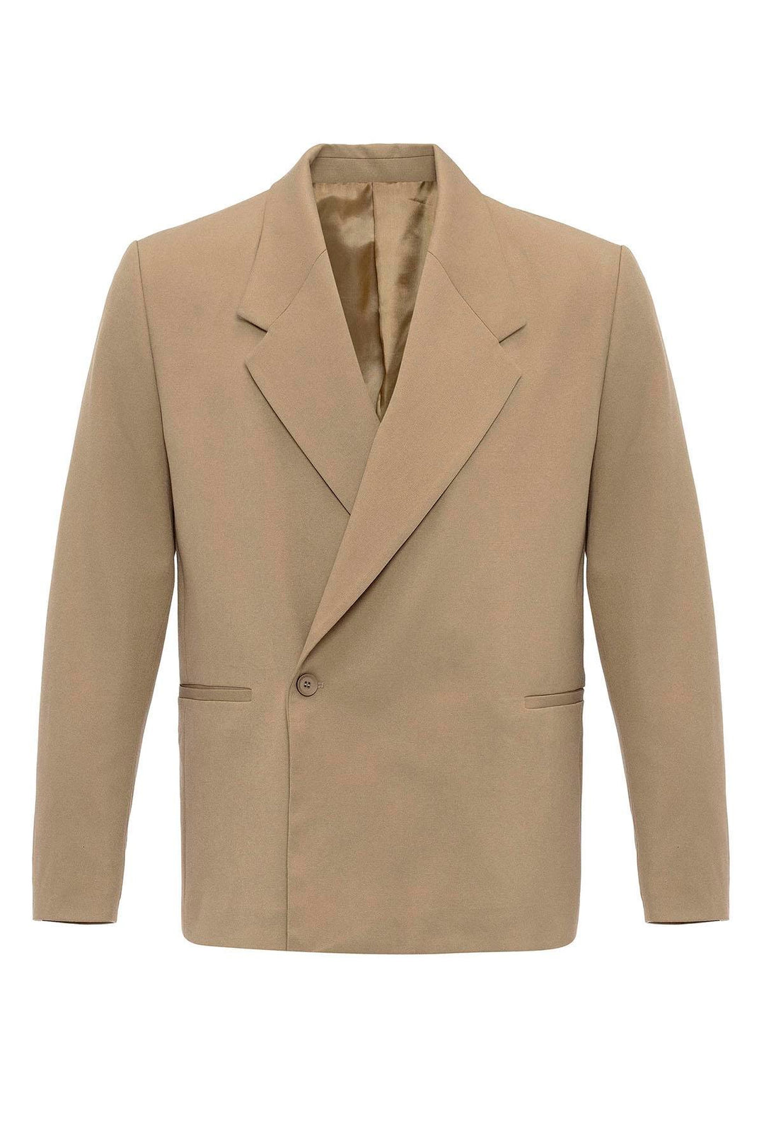 ANT Antioch Camel Double Breasted Closure Flap Pocket Men's Blazer Coat - Oklahoma City