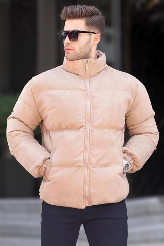 سترة منتفخة للرجال من MDX Camel Nubuck 6802 - إيدينا