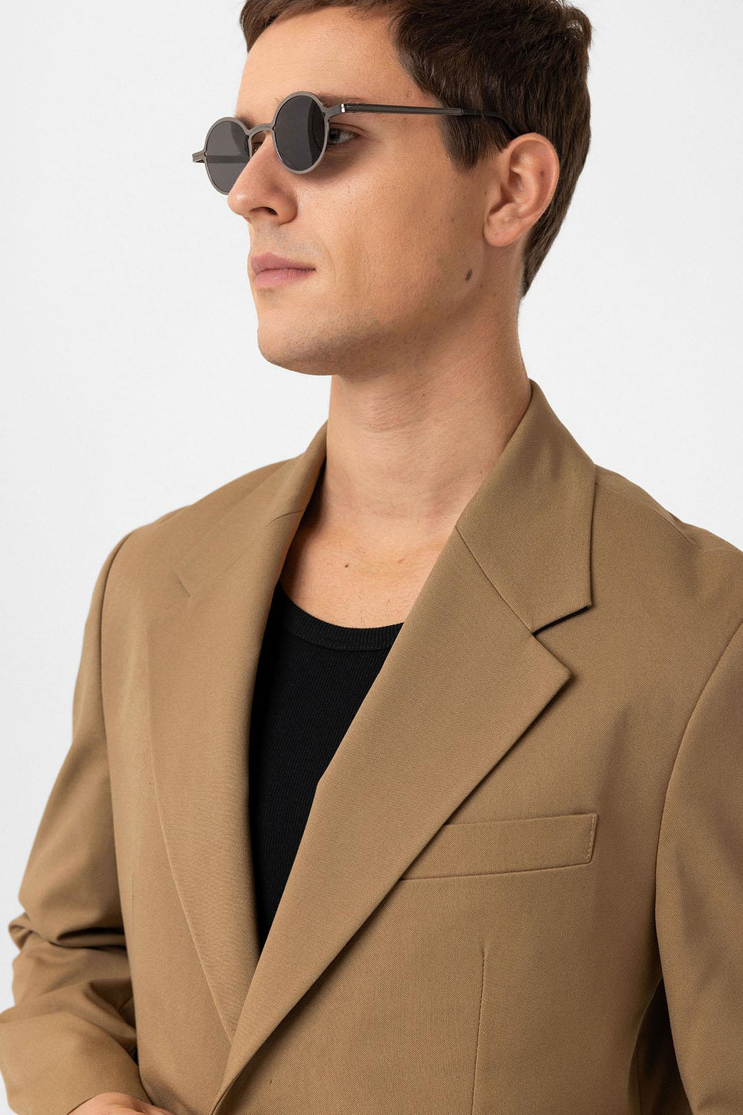 ANT Antioch Camel Relax Fit Men's Blazer Jacket - Yucaipa