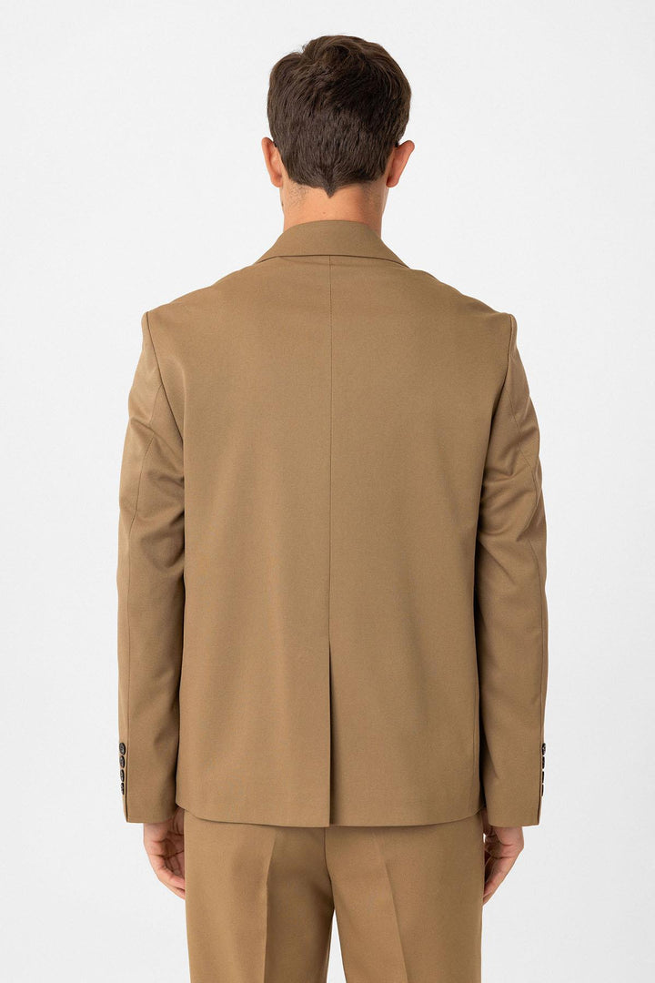 ANT Antioch Camel Relax Fit Men's Blazer Jacket - Yucaipa