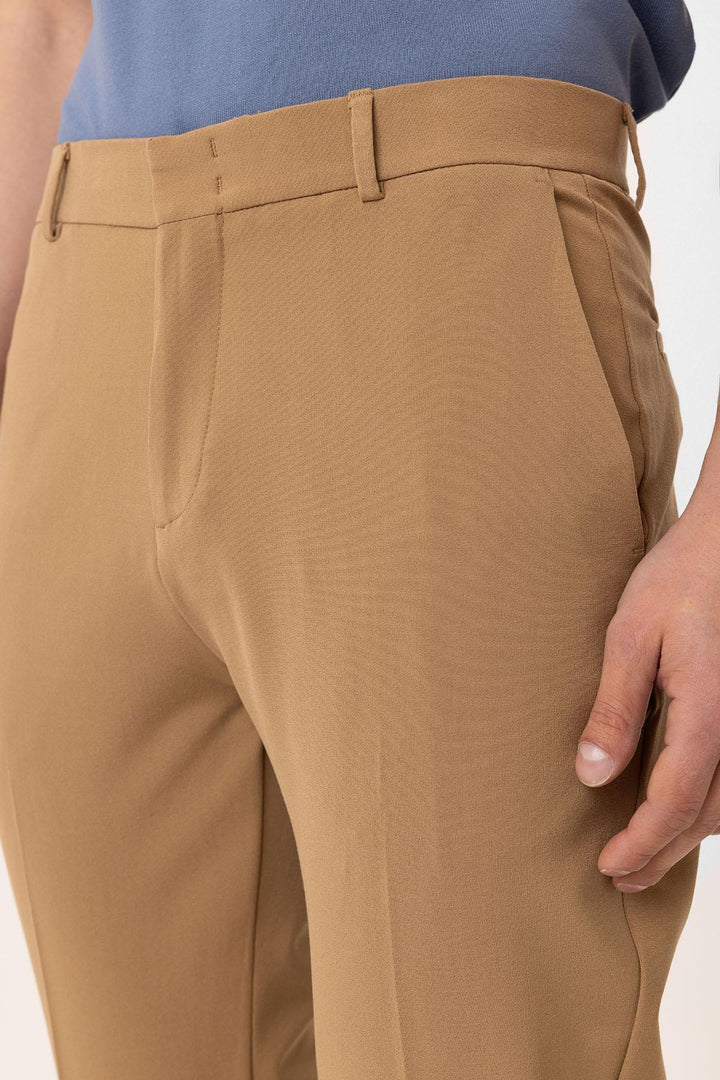 ANT Antioch Camel Slim Fit Comfort Erkek Pantolon - West Jordan