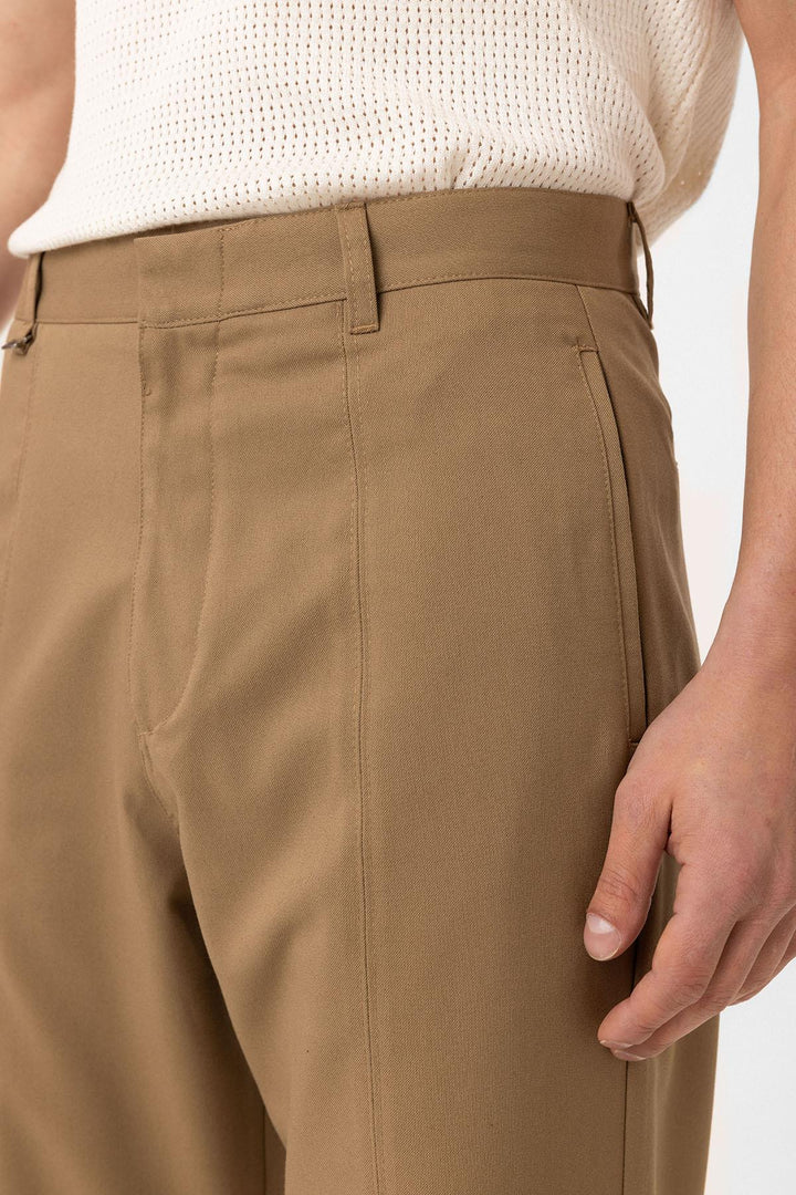 ANT Antioch Camel Straight Fit Men's Pants - Calimera