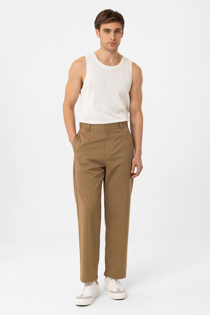 ANT Antioch Camel Straight Fit Men's Pants - Calimera