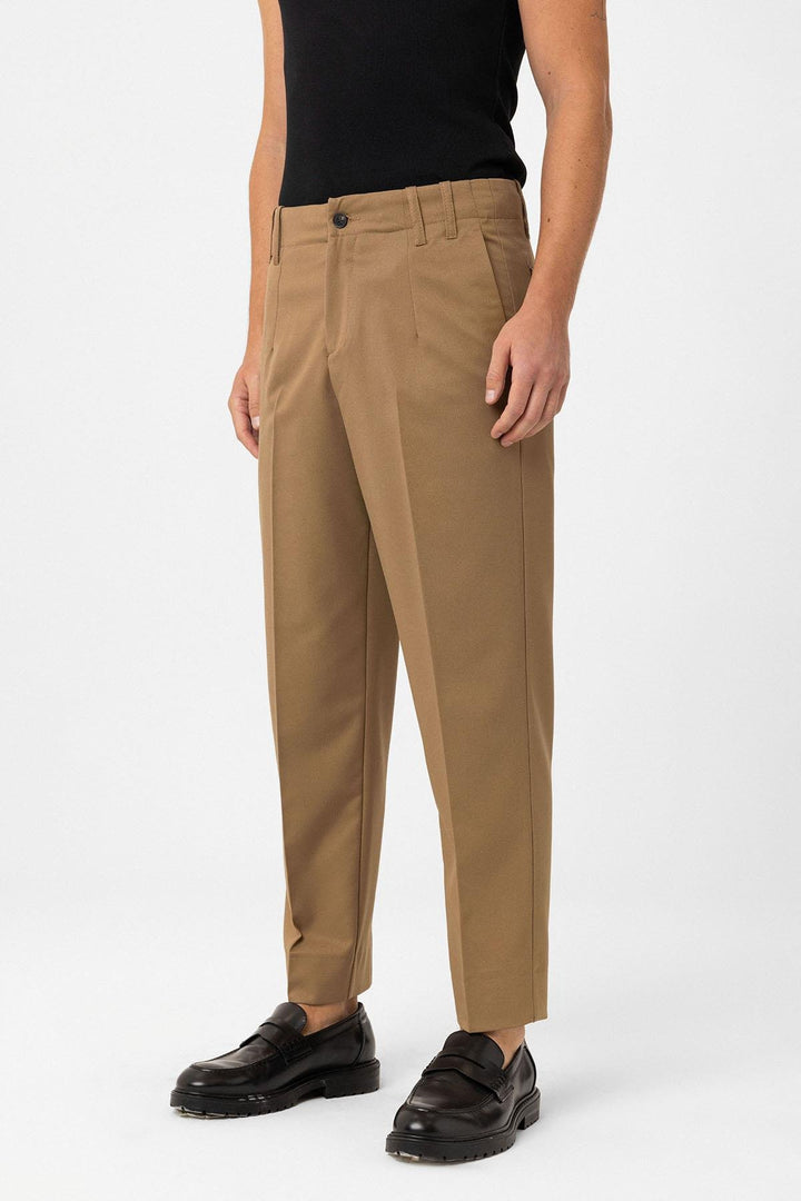 ANT Antioch Camel Yüksek Bel Straight Fit Erkek Pantolon - Sorel-Tracy