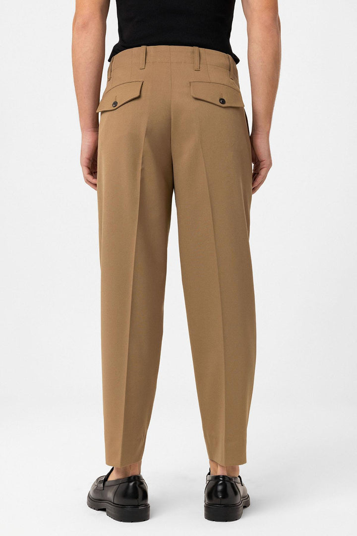 ANT Antioch Camel Yüksek Bel Straight Fit Erkek Pantolon - Sorel-Tracy