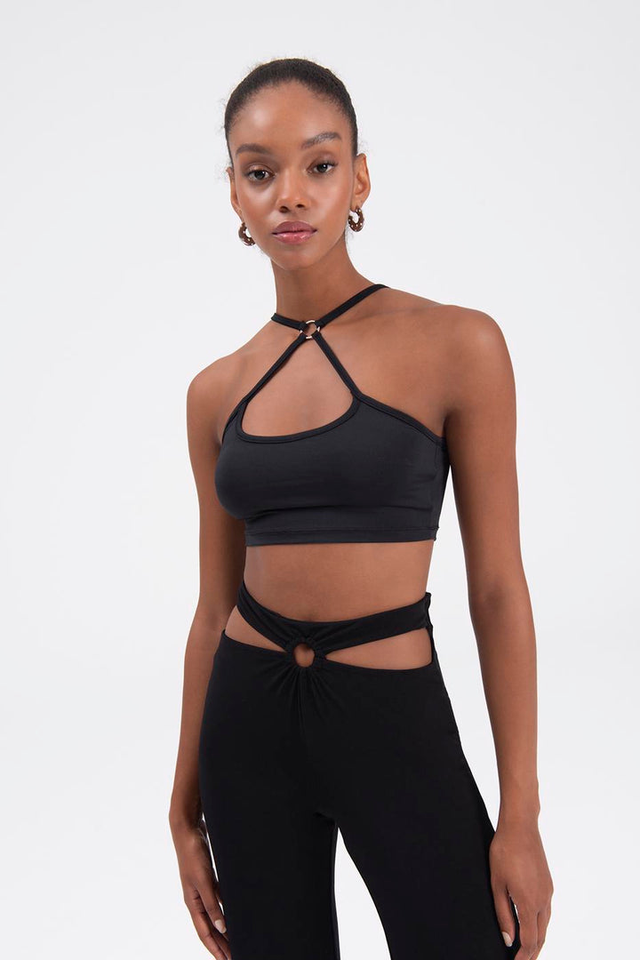 BSL Women Cross Strapped Bustier - Ahaus