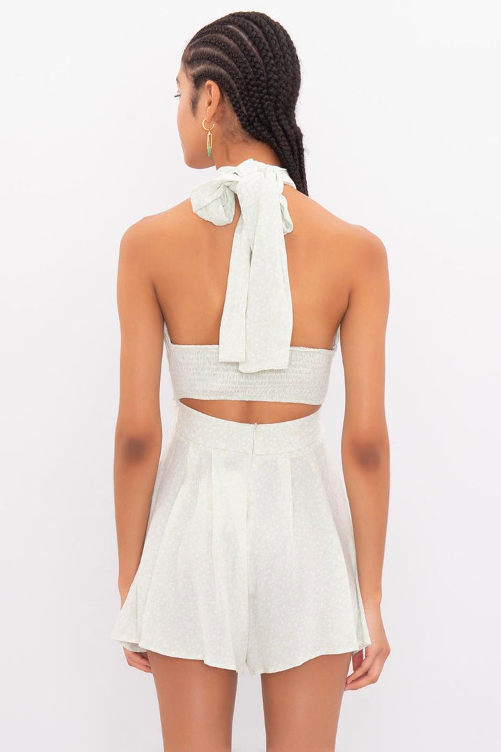 BSL Women Cross tie romper - Aurora