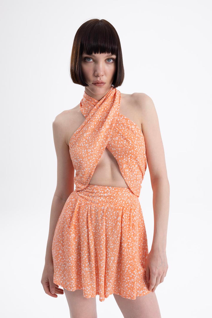 BSL Women Cross tie romper - Fair Oaks