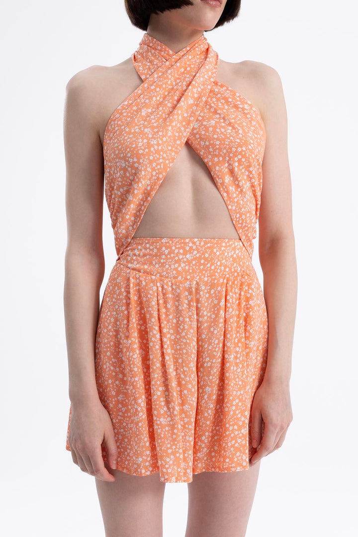 BSL Women Cross tie romper - Fair Oaks