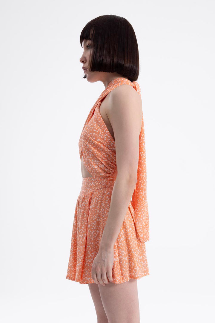 BSL Women Cross tie romper - Fair Oaks