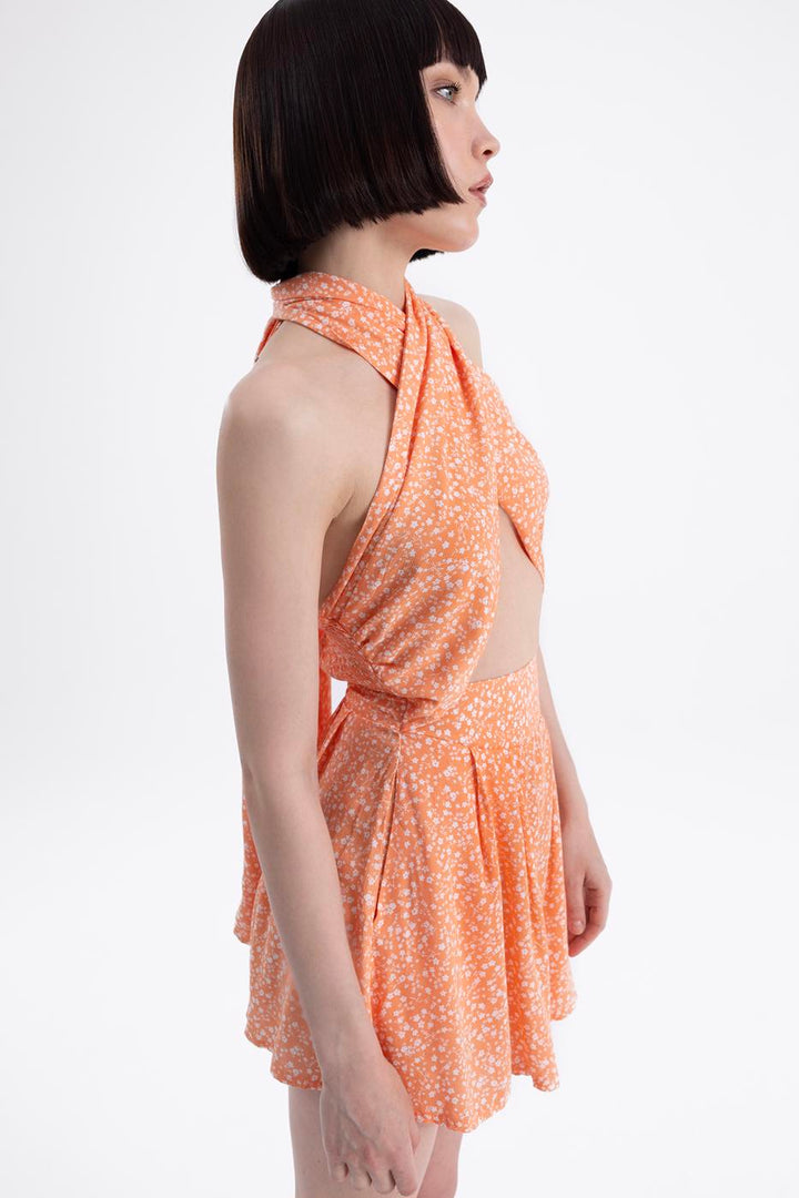 BSL Women Cross tie romper - Fair Oaks