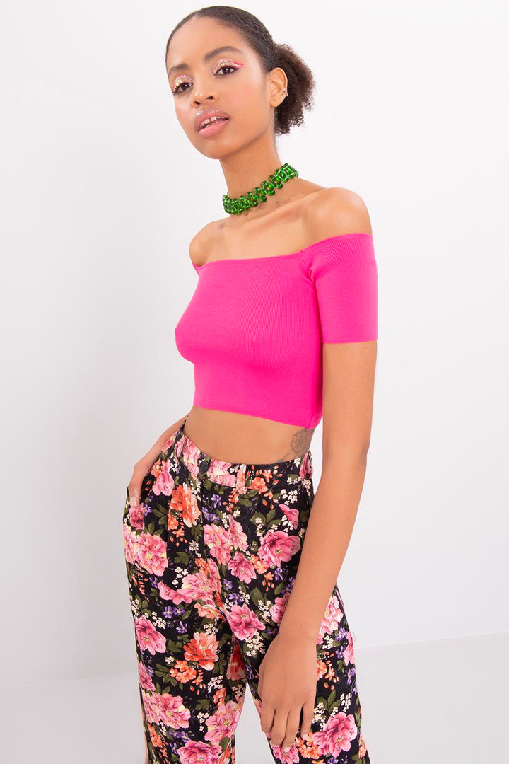 BSL Women Carmen Collar Knit Body - Calais