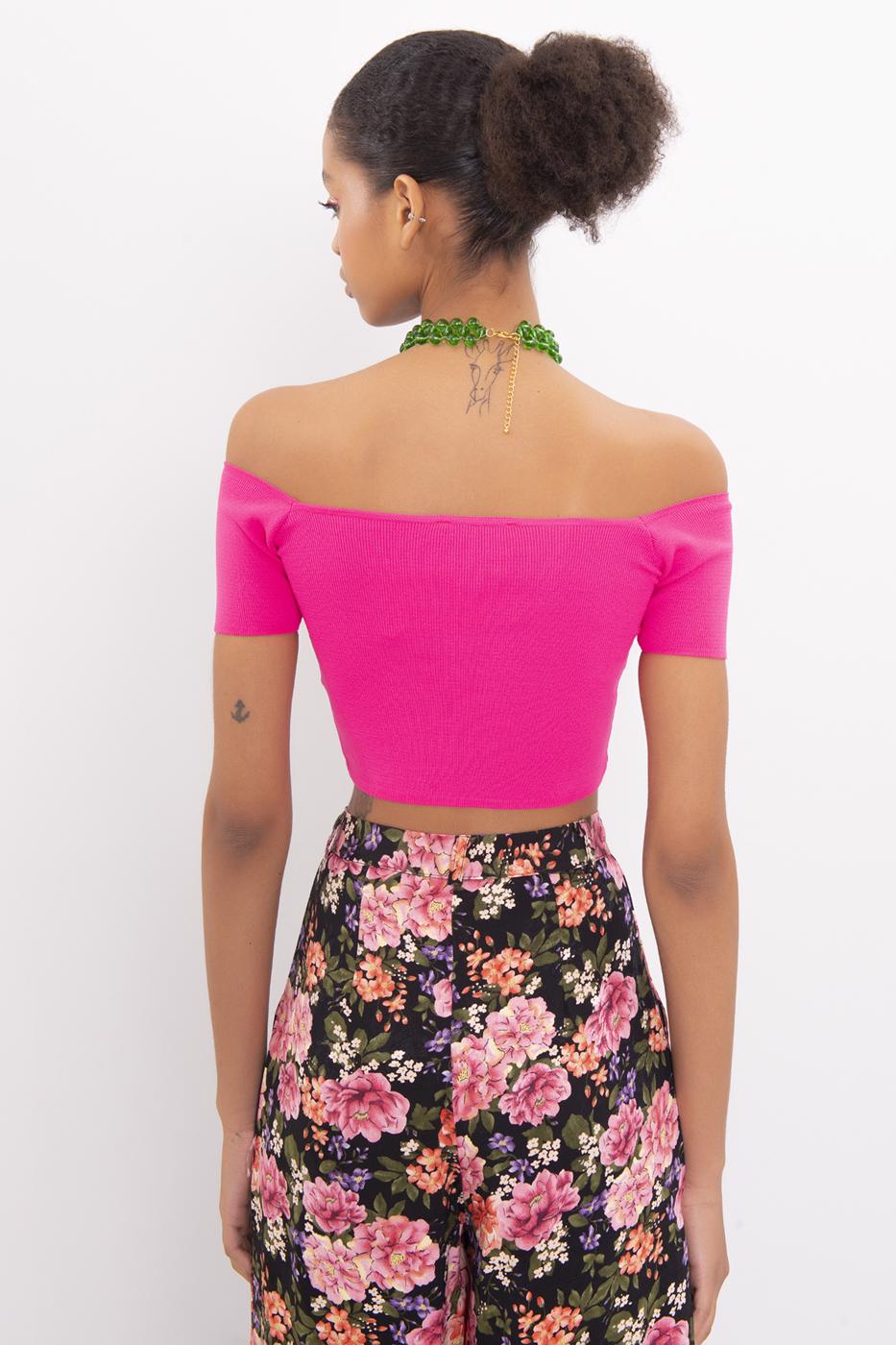 BSL Women Carmen Collar Knit Body - Calais